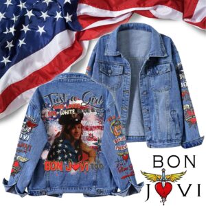 Bon Jovi Music Denim Jacket Gift For Fans