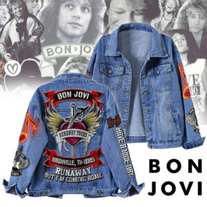 Bon Jovi Music Denim Jacket Gift For Fans