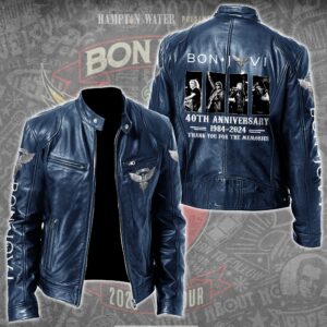 Bon Jovi Music Style Leather Jacket For Fans