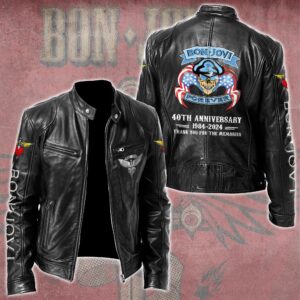 Bon Jovi Music Style Leather Jacket For Fans
