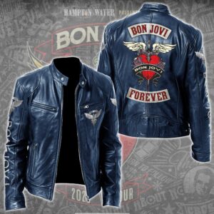 Bon Jovi Music Style Leather Jacket For Fans