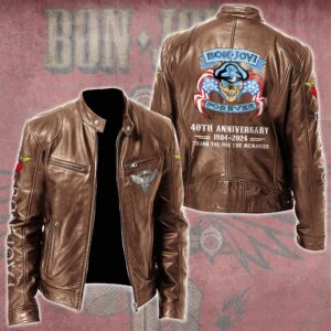 Bon Jovi Music Style Leather Jacket For Fans