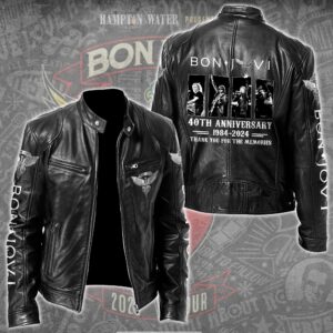 Bon Jovi Music Style Leather Jacket For Fans