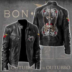 Bon Jovi Music Style Leather Jacket For Fans