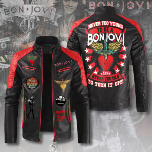 Bon Jovi Music Style Leather Jacket For Fans