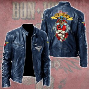 Bon Jovi Music Style Leather Jacket For Fans