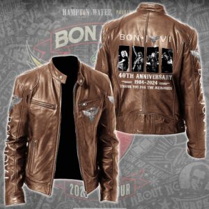Bon Jovi Music Style Leather Jacket For Fans