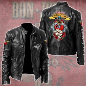 Bon Jovi Music Style Leather Jacket For Fans
