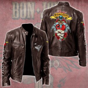 Bon Jovi Music Style Leather Jacket For Fans
