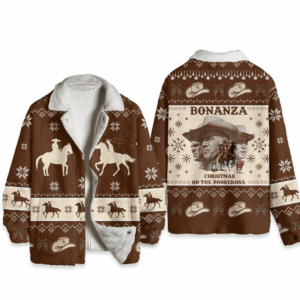 Bonanza TV Show TV Series Style Fleece Jacket For Fans