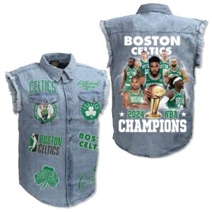 Boston Celtics NBA Style Sleeveless Jacket For Fans