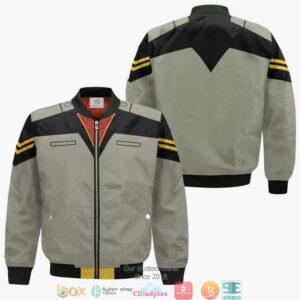 Bright Noa Mobile Suit Gundam Anime Style Bomber Jacket For Fans