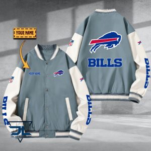 Buffalo Bill NFL Style Baseball Jacket For Fan