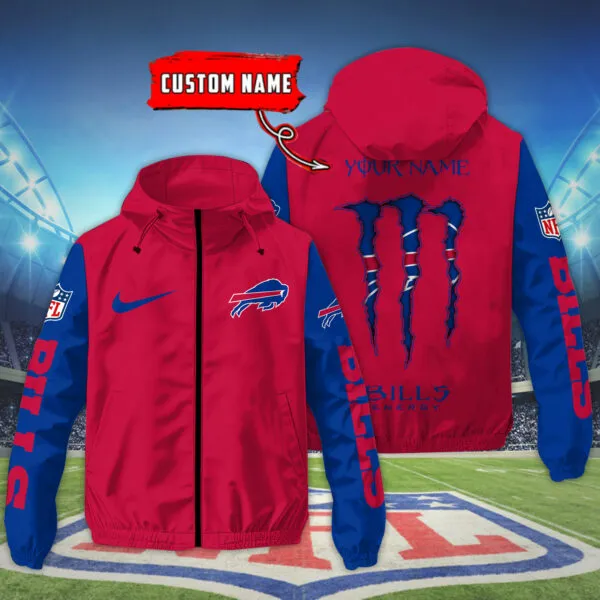 Buffalo Bills NFL Personalized Style Windbreaker Jacket For Fans