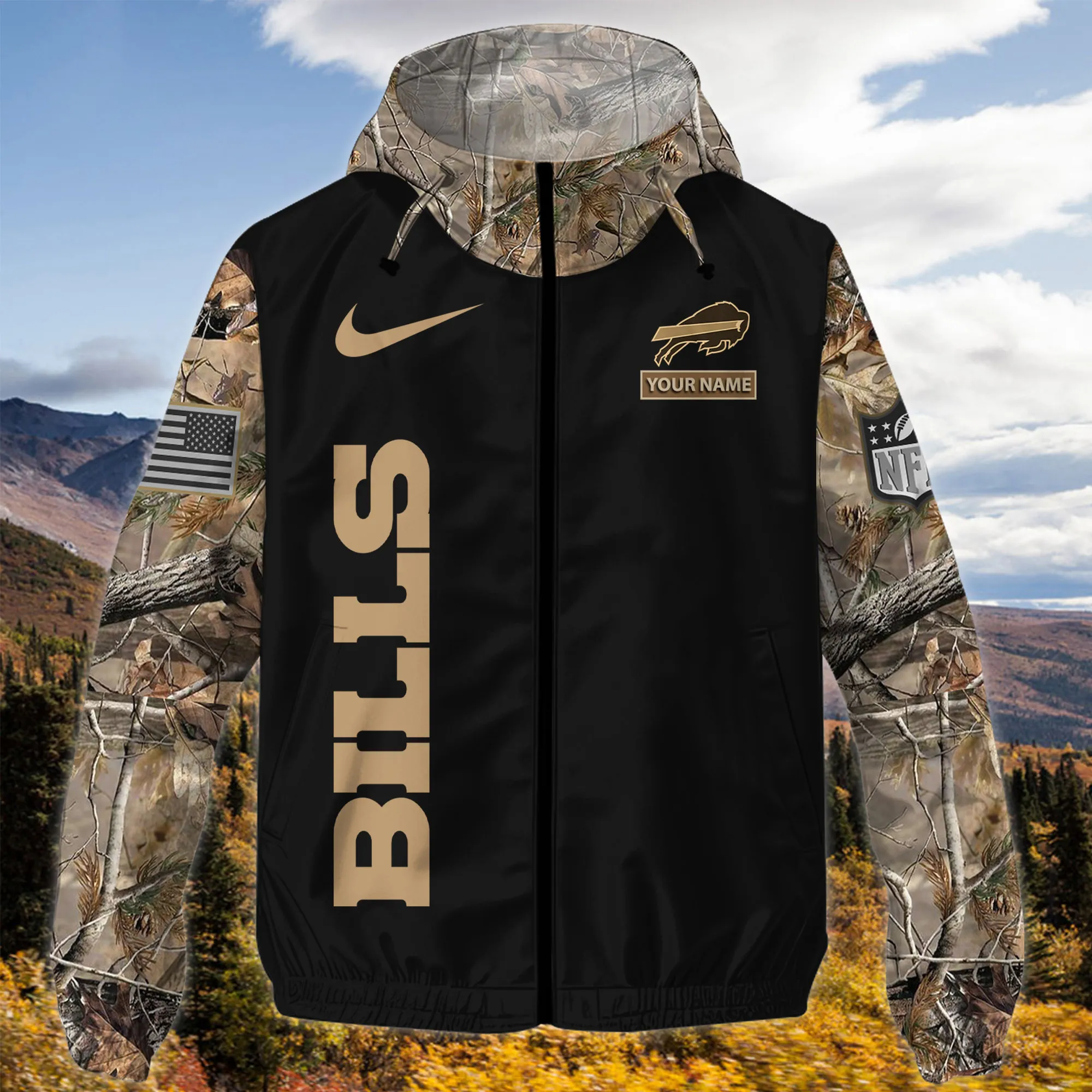 Buffalo Bills NFL Personalized Style Windbreaker Jacket For Fans