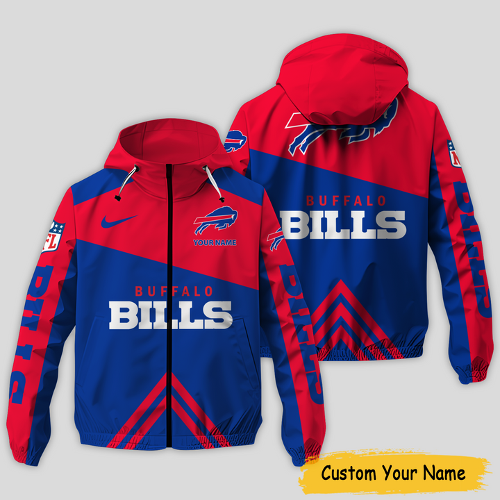 Buffalo Bills NFL Personalized Style Windbreaker Jacket For Fans