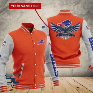 Buffalo Bills NFL Style Baseball Jacket For Fan