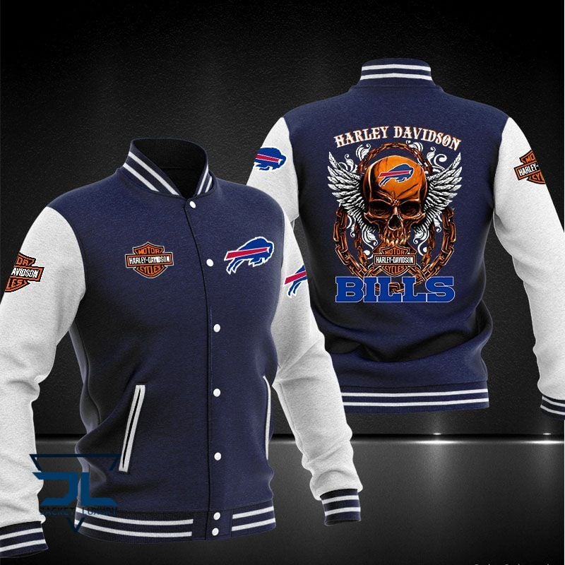 Buffalo Bills NFL Style Baseball Jacket For Fan