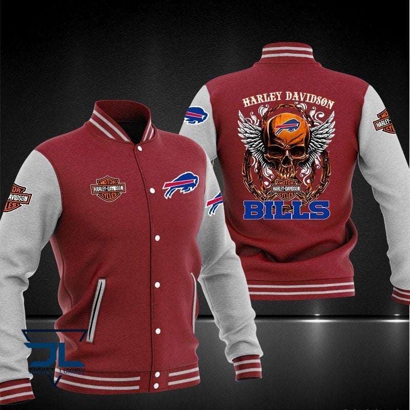 Buffalo Bills NFL Style Baseball Jacket For Fan