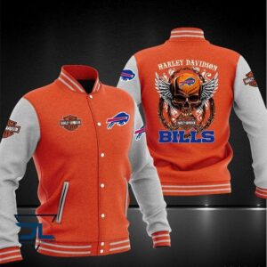 Buffalo Bills NFL Style Baseball Jacket For Fan