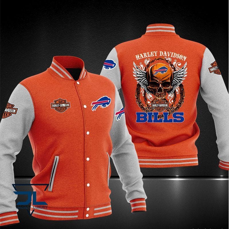 Buffalo Bills NFL Style Baseball Jacket For Fan