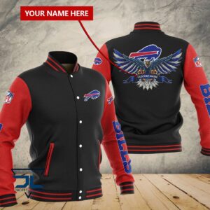 Buffalo Bills NFL Style Baseball Jacket For Fan