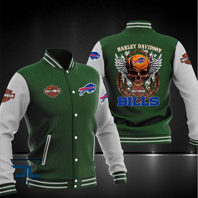 Buffalo Bills NFL Style Baseball Jacket For Fan