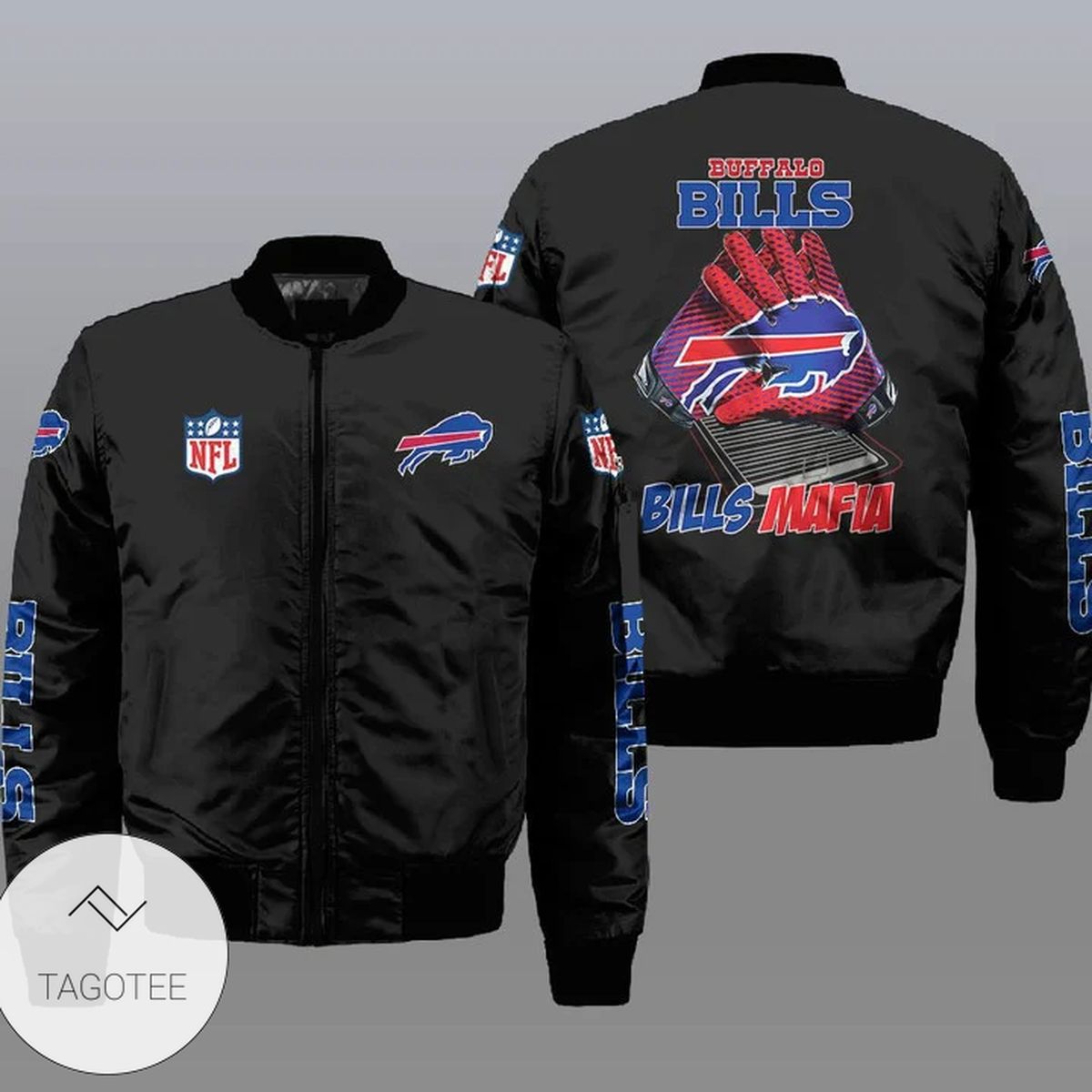 Buffalo Bills NFL Style Bomber Jacket For Fans