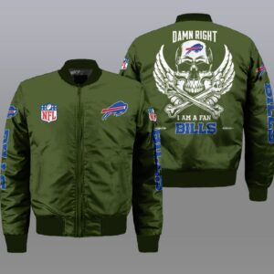 Buffalo Bills NFL Style Bomber Jacket For Fans