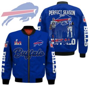Buffalo Bills NFL Style Bomber Jacket For Fans