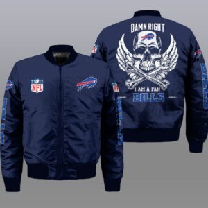 Buffalo Bills NFL Style Bomber Jacket For Fans