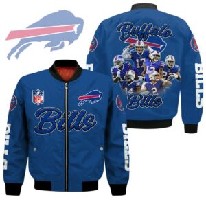 Buffalo Bills NFL Style Bomber Jacket For Fans