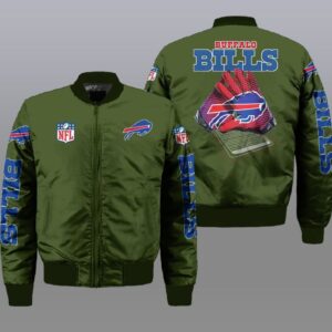 Buffalo Bills NFL Style Bomber Jacket For Fans