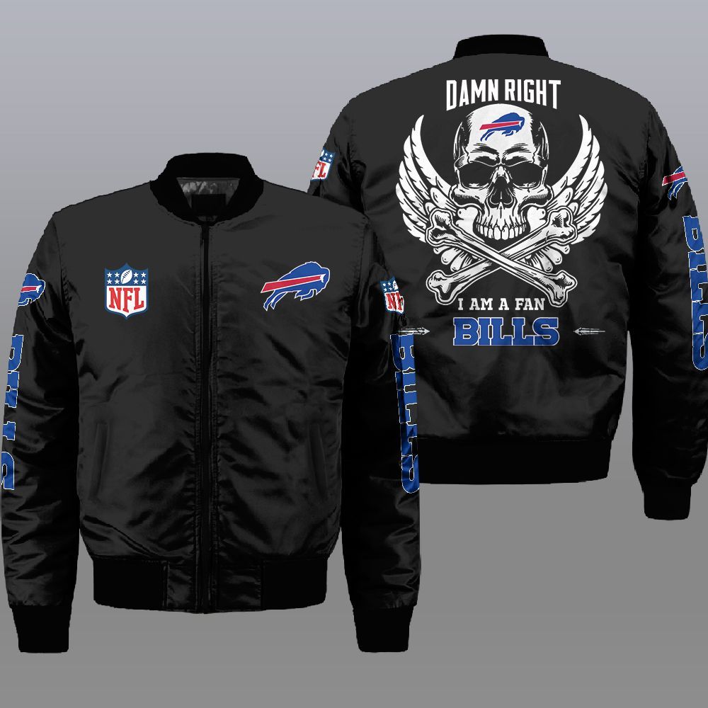 Buffalo Bills NFL Style Bomber Jacket For Fans