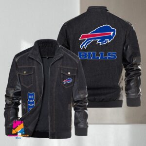 Buffalo Bills NFL Style Denim Jacket For Fans