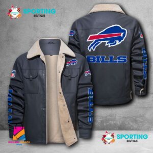 Buffalo Bills NFL Style Leather Jacket For Fans