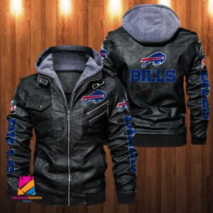 Buffalo Bills NFL Style Leather Jacket For Fan