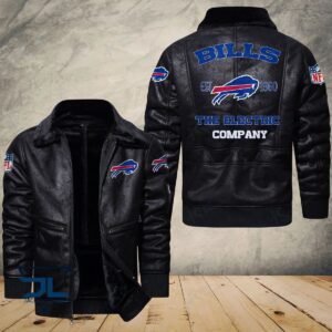 Buffalo Bills NFL Style Leather Jacket For Fans