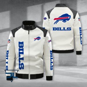 Buffalo Bills NFL Style Leather Jacket For Fans