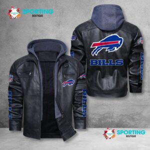 Buffalo Bills NFL Style Leather Jacket For Fans
