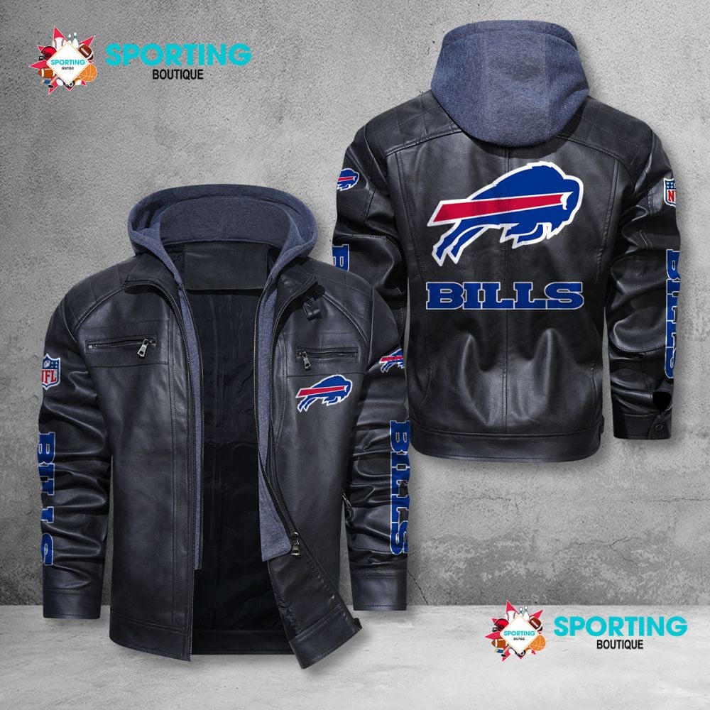Buffalo Bills NFL Style Leather Jacket For Fans