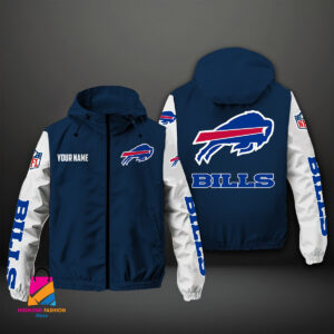 Buffalo Bills NFL Style Windbreaker Jacket For Fans