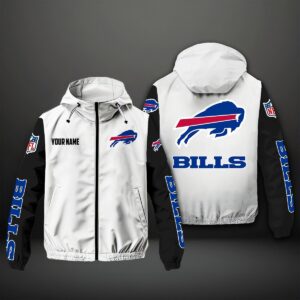 Buffalo Bills NFL Style Windbreaker Jacket For Fans