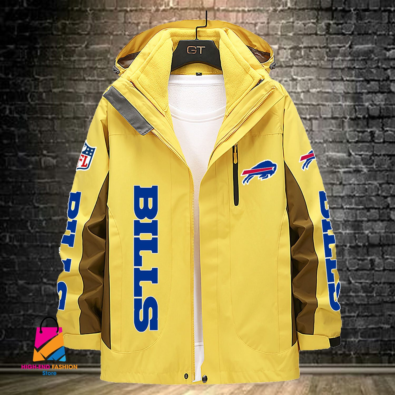 Buffalo Bills NFL Style Windbreaker Jacket For Fans