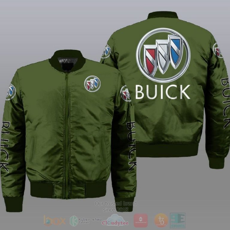 Buick Car Style Bomber Jacket For Fans