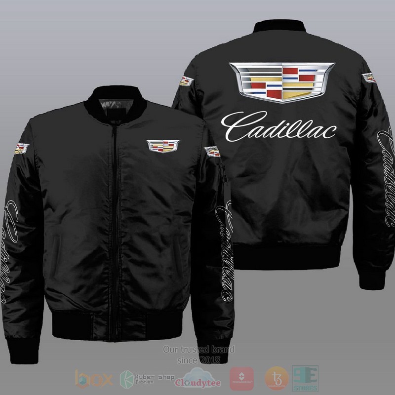 Cadillac Car Style Bomber Jacket For Fans