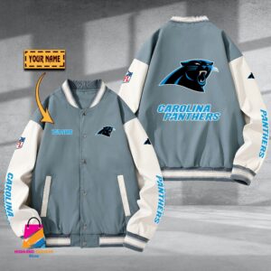 Carolina Panther NFL Style Baseball Jacket For Fan