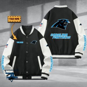 Carolina Panther NFL Style Baseball Jacket For Fan