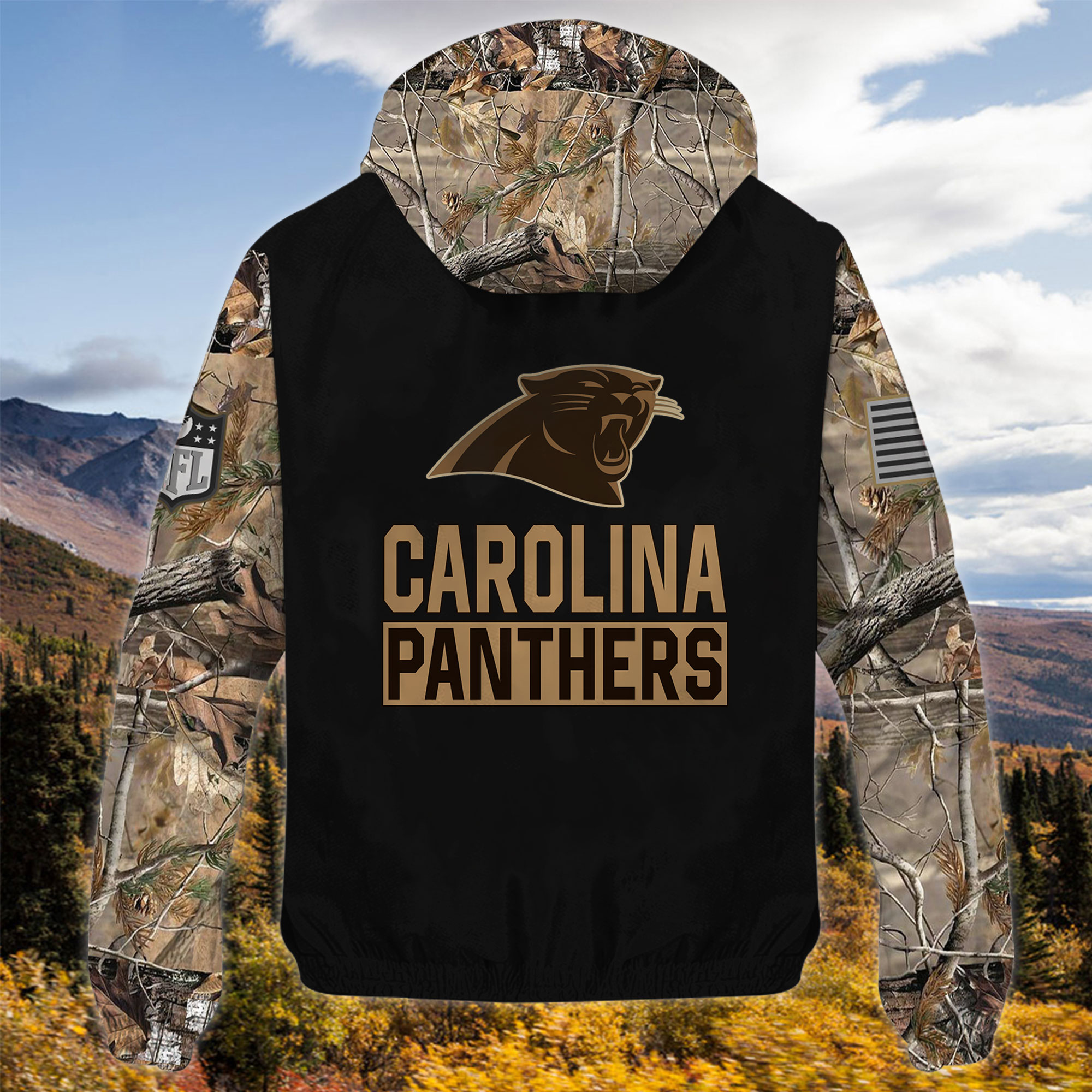 Carolina Panthers NFL Personalized Style Windbreaker Jacket For Fans