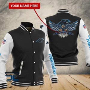 Carolina Panthers NFL Style Baseball Jacket For Fan